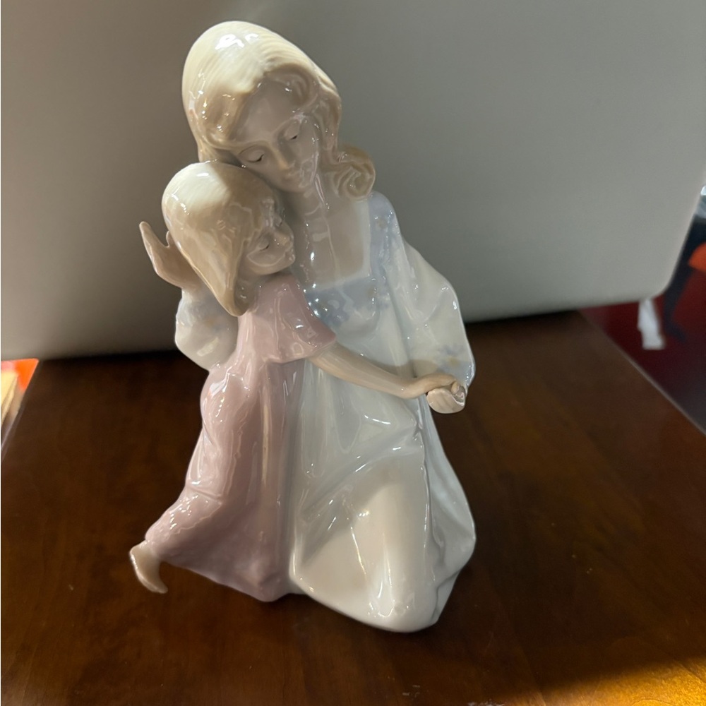 Elegant Mother and Daughter Figurine by Paul Sebastian